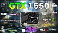 GeForce GTX 1650 4GB - Test in 15 Games | 1080p