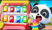 Drinks Vending Machine | Funny Kids Songs | Nursery Rhyme | Kids Cartoon | BabyBus