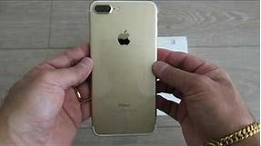 Apple iPhone 7 Plus Gold 128GB First Impression