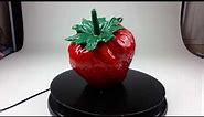 McCoy Art Pottery Strawberry Cookie Jar - 10 inch Tall - #8842