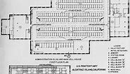 Prison Architect. The Real Map of Alcatraz