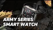 ARMY Series Men's Smart Watch | Military Grade Style Tough | Smartwatch for Less