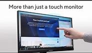 More than just a touch monitor- BE24ECSBT business monitor