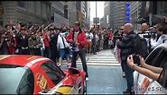 The Start of the 2012 Gumball 3000 Rally in New York