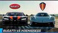 Bugatti và Koenigsegg | Sân chơi của những chiếc hypercar khủng nhất thế giới | XE24h