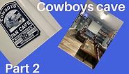 Part 2 of the Ultimate Dallas Cowboys Man Cave