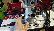 Craftsman Router Table Combo Assembly and Quick Review