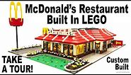 LEGO McDonald's Custom Build MOC Tour