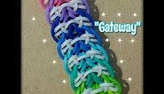 "Gateway" Hook Only Rainbow Loom Bracelet/How To Tutorial