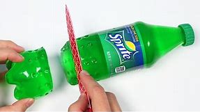 How to Make a Sprite Soda Gummy Bottle Shape!