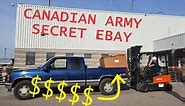 I SPENT $850 ON SURPLUS FROM THE CANADIAN ARMY