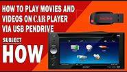 What Video format/converter to use to play USB video in CAR
