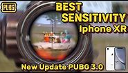 NEW UPDATE 3.0 🔥 BEST Sensitivity NO RECOIL For IPHONE XR | Sensi PUBG Mobile terbaik 2024