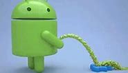 Boot Animation Preview: Bugdroid Peeing on Apple