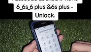 How to remove_Reset_ Disabled _ Unavailable Or Passcode Locked iPhone 6_6s_6 plus &6s plus - Unlock. #fyp #lifehack #hack #iphonetips #iphonetrick #unlock #unlockiphone #iphoen #love #follow #viralvideo #highlights #iphoneunlocking #trendingvideo