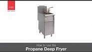 Propane Deep Fryer 40 lb Instructional Video