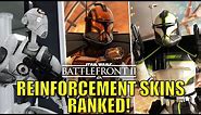 All Reinforcement Skins Ranked from Worst to Best! - Star Wars Battlefront 2