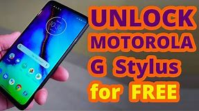 🥇 Unlock Motorola G Stylus - MetroPCS, T-Mobile