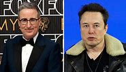 John Oliver Says Elon Musk’s Criticisms Of His Comedy “Mean Nothing” But Notes The X Owner “Seems Wounded” And “Sensitive”