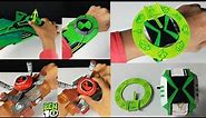 Compilation of 3 Different Ben 10 watches you can make at home