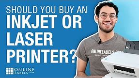 What's the difference between inkjet and laser printers?