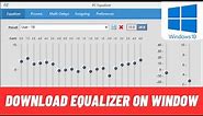How To Download & Install Sound Equalizer In Windows 10/11