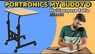 Portronics my buddy D Portable Laptop table | Unboxing and review | best portable laptop table india