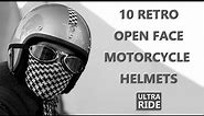 10 Retro Open Face Motorcycle Helmets 2021