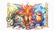 Wallpaper  : pokemon, Blastoise, Charizard, Venusaur, Bulbasaur, Charmander, Squirtle, Wartortle, Charmeleon, Ivysaur, video games 1920x1080 - andhee - 1197550 - HD Wallpapers - WallHere