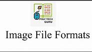 Image file formats | Lecture-3