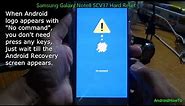 Samsung Galaxy Note8 SCV37 Hard Reset