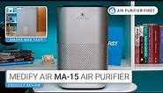 Medify Air MA-15 Air Purifier - Dual HEPA Filter (Review + Smoke box)