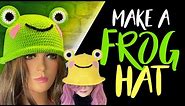 Crochet a cute Frog Bucket Hat - Easy to follow Tutorial