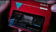 AIWA HS-P5 Portable Stereo Cassette Player [ 𝘊𝘢𝘴𝘴𝘦𝘵𝘵𝘦𝘉𝘰𝘺 ]