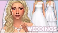 MY FAVORITE WEDDING CC 👰🏻 | Sims 4 Custom Content Showcase (Maxis Match)