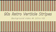 90 retro background video free download no copyright verticle stripes pattern red green yellow blue