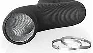 AC Infinity Flexible 6-Inch Aluminum Ducting, Heavy-Duty Four-Layer Protection, 8-Feet Long for Heating Cooling Ventilation and Exhaust