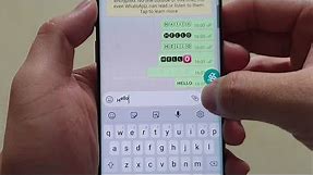 How to change the font when texting on Whatsapp, viber, Messenger