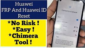 YAL-L21 Nova 5T Huawei ID And FRP Remove