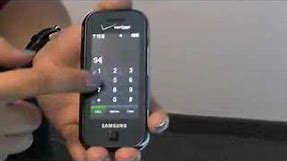 Samsung Glyde (Verizon) First Look