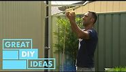 How to Install a Clothes Line | DIY | Great Home Ideas