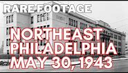 Rare Home Movie - Northeast Philadelphia - May 30, 1943