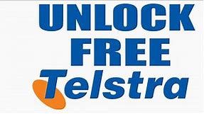 How to unlock Telstra phone