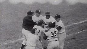 Jackie Robinson's final hit