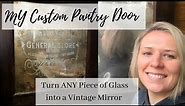 How to Create a Antique Mirror Finish on Glass