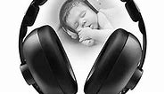 BBTKCARE Baby Headphones Noise Cancelling Headphones for Babies for 3 Months to 3 Years (Black)