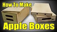 Ⓕ HOW TO MAKE APPLE BOXES (ep54)