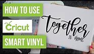 ✨ How To Use Cricut Smart Vinyl Permanent with your Joy, Explore & Maker 😁
