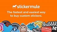 Square sticker templates | Sticker Mule