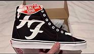 Foo Fighters 25th Anniversary Vans Unboxing